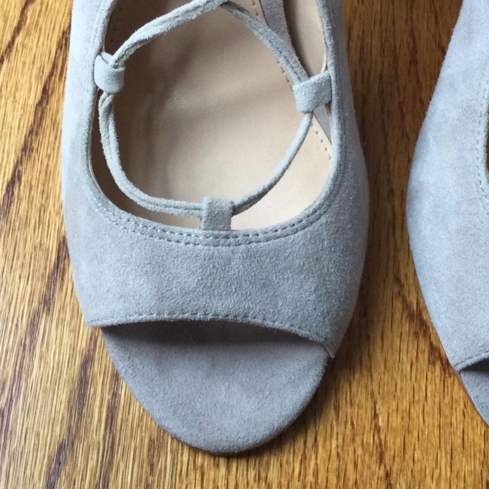 Vince Camuto Sandria Lace Up Ghillie Heel - Picture 3 of 11